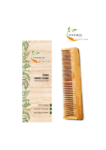 Natsbyte Neem Wood Comb Twin Tooth