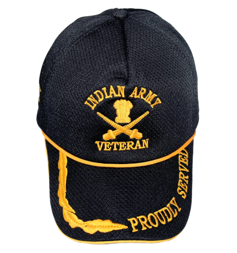 Proudly Served Baseball Cap for Veterans of Indian Armed Forces