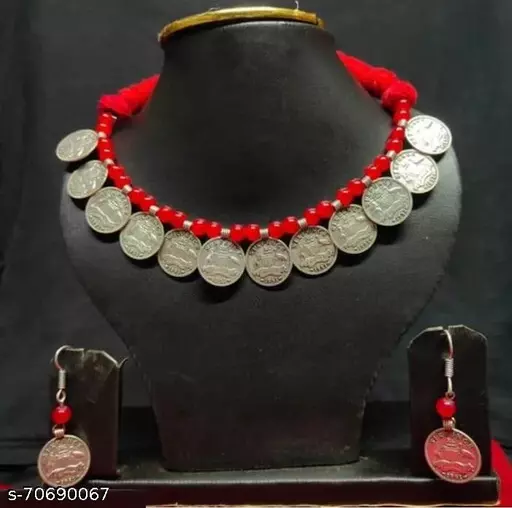 Red Gini Jewellery Set