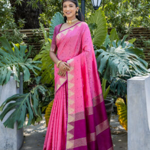 ELS_PYRAMID_PINK saree