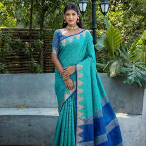 ELS_PYRAMID_RAMA saree