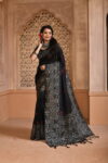 FLORA_101_BLACK saree