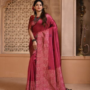 FLORA_101_PINK saree