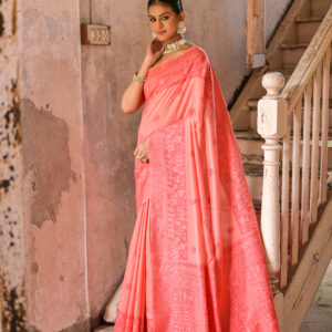 HANDLOOM_406_RED Saree