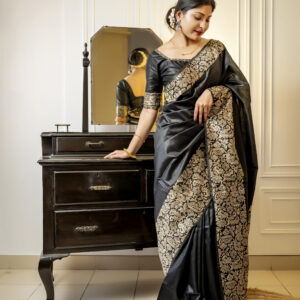 HDLM_385_BLACK saree