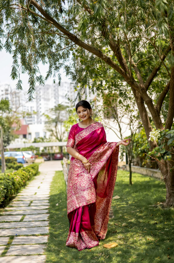 HDLM_385_PINK saree