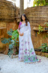 MUGA_COTON_PICHWAI_WINE saree