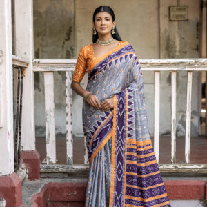 NIYTI_TEMPLE-2_GREY saree