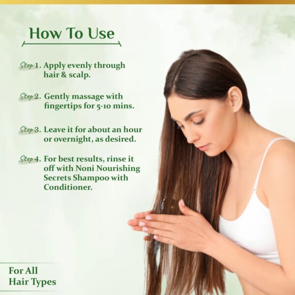 The Dave's Noni Pure & Natural Nature Therapy Hair Oil -110ML