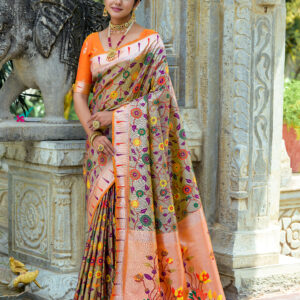 PAITHANI_JAL-2_COFFEE saree
