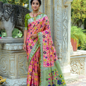 PAITHANI_JAL-2_ORANGE saree