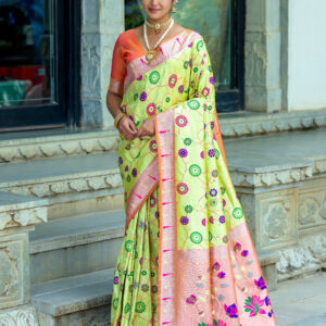 PAITHANI_JAL-2_PISTA saree