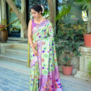PAITHANI_JAL-2_SEA-GREEN Saree
