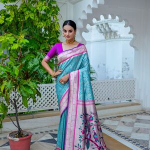 PAITHANI_KASTURI_RAMA saree