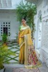 PAITHANI_KASTURI_YELLOW saree