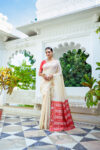 PAPER_SILK_101_CREAM saree