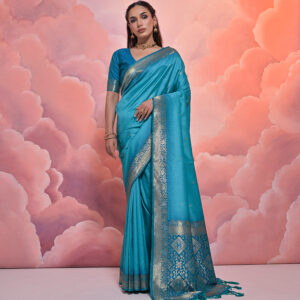 SOFT_SILK-101_FIROZI saree