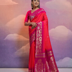 SOFT_SILK-104_GAJRI saree