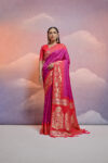 SOFT_SILK-104_WINE saree