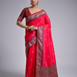 VAISHALI_TREE_PINK saree