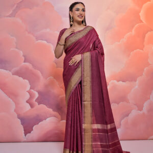 VERONIKA_MAROON saree
