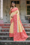 WARLI-101_RED saree