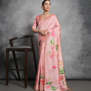 YOGITA_LOTUS_PEACH saree