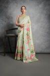 YOGITA_LOTUS_PISTA saree
