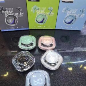 Seashot Ultra pods in-Ear Earbuds, Bluetooth Headphones Noise Canceling Translucent Bluetooth Headset (Multicolor, True Wireless)