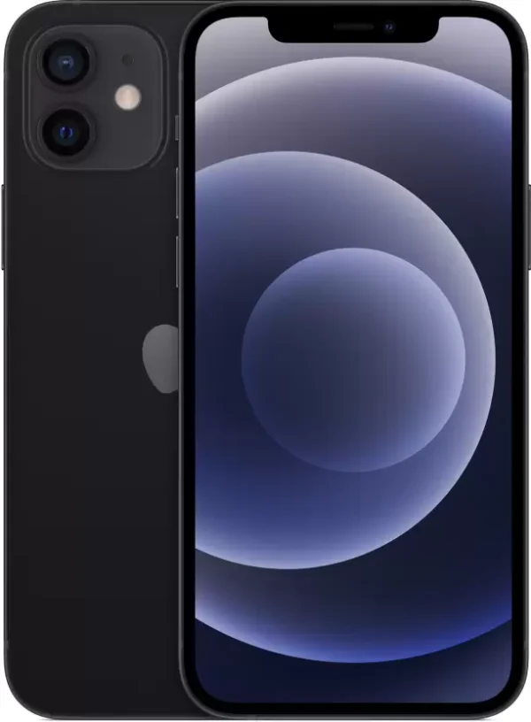 Unboxed-Apple Iphone 12 black 64 gb