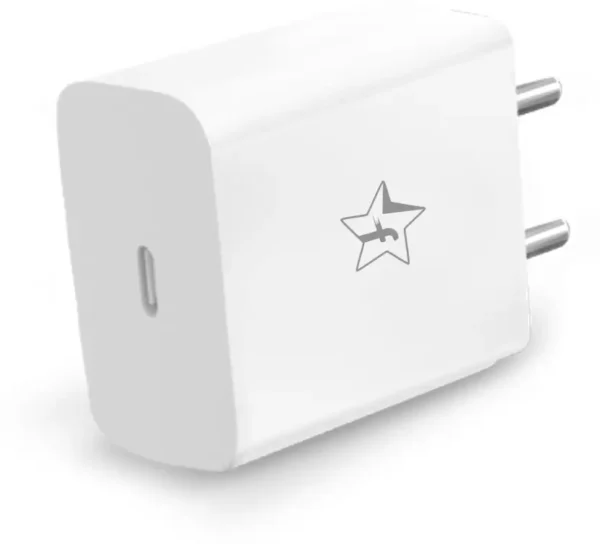 Flipkart smart buy 25 w pd 3 A mobile char white