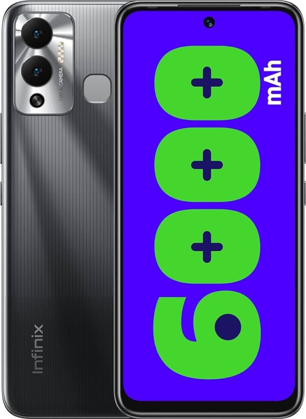 unboxed-Infinix HOT 12 Play (Racing Black, 4GB RAM 64GB Storage)