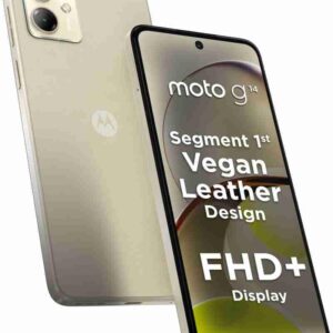 unboxed-Motorola g14 (Butter Cream, 128 GB) (4 GB RAM)