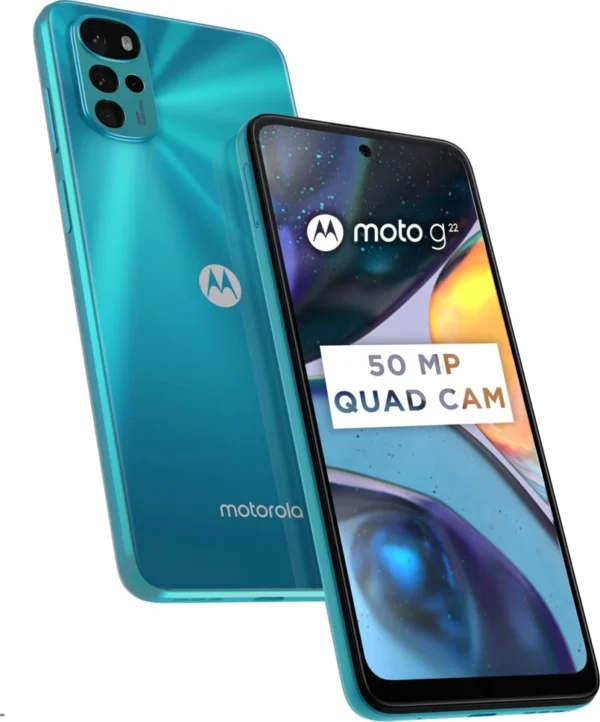 unboxed-Motorola g22 (Iceberg Blue, 64 GB)