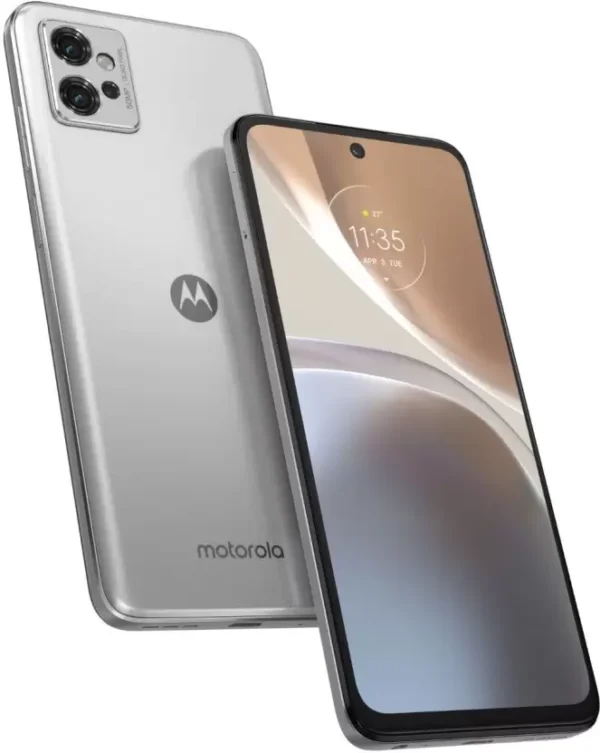 unboxed-Motorola G32 (Satin Silver, 8GB RAM, 128GB Storage)