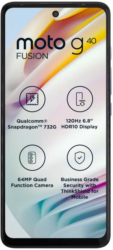 unboxed-Motorola g40 fusion dynamic gray 128gb
