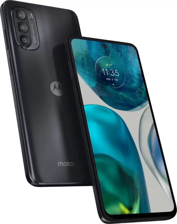 Unboxed-Motorola g52 charcoal grey 128gb