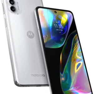 Unboxed-Motorola g82 white lily 128gb