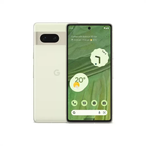Unboxed-Google pixel 7 lemon grass 128gb