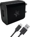 Flipkart SmartBuy - Flipkart SmartBuy 12 W 2.4 A Mobile NC24MS01 Charger with de Black