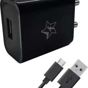 Flipkart SmartBuy - Flipkart SmartBuy 12 W 2.4 A Mobile NC24MS01 Charger with de Black