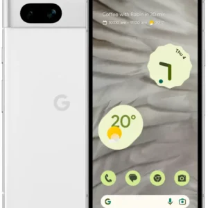 Unboxed-google pixel 7a snow 128gb