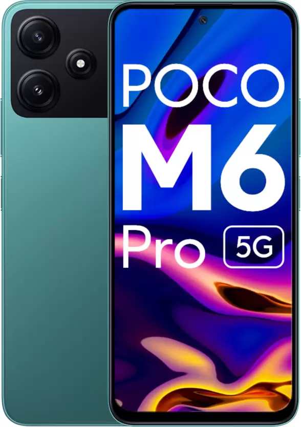 Unboxed-Poco m6 pro 5g forest green 128gb