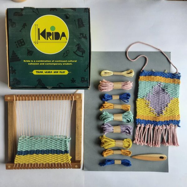 Laptop Handloom Weaving DIY Kit