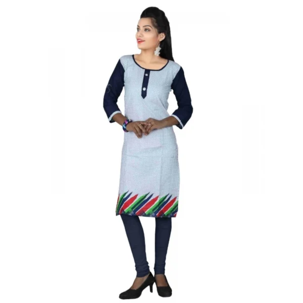 Women's Cotton Kurtis (Multi, S)
