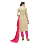Women's Cotton Unstitched Salwar-Suit Material With Dupatta (Multi, 2-2.5mtrs)
