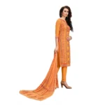 Women's Cotton Unstitched Salwar-Suit Material With Dupatta (Multi, 2-2.5mtrs)
