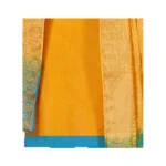 Women's Slub Cotton Unstitched Salwar-Suit Material With Dupatta (Yellow, 2 Mtr)