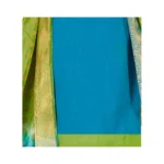 Women's Slub Cotton Unstitched Salwar-Suit Material With Dupatta (Sky Blue, 2 Mtr)