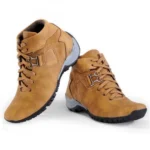 Men Tan Brown Color Synthetic Material Casual Boots